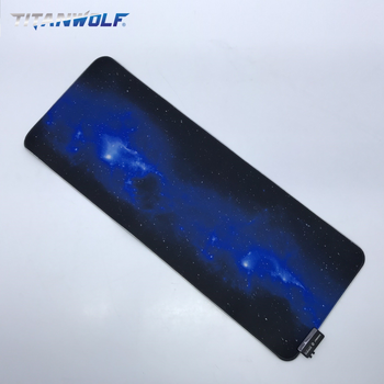 Коврик Для Мышки С RGB Подсветкой TITANWOLF Space (DT), б/У