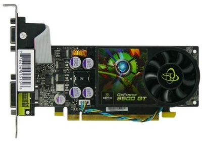 Видеокарта XFX PCI-Ex NVIDIA GeForce 9500 GT 1 GB GDDR2 ( 128 Bit ) ( DVI, VGA ) Б/У