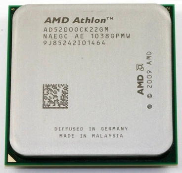 Процессор ЭНЕРГОЭФФЕКТИВНЫЙ AMD Athlon X2 5200 2 Ядра, 2.3GHz, AM2 , Tray ( AD5200OCK22GM ) Б/У