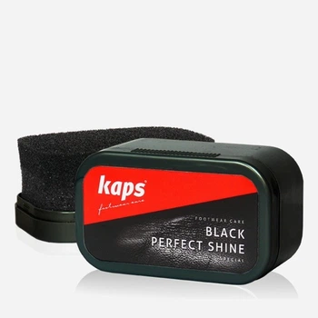 Губка для взуття Kaps Black Perfect Shine Чорна (02_0102)