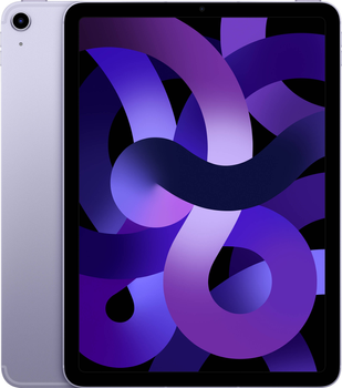Tablet Apple iPad Air 10.9" M1 Wi-Fi + Cellular 64GB Purple (MME93)