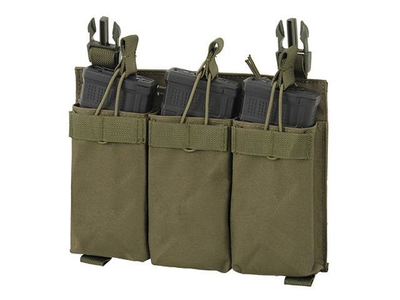 Тактическая подсумка для магазина BUCKLE UP TRIPLE 5.56 - OLIVE