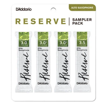 Набор тростей для альт саксофона D'Addario Reserve - Alto Sax Reed Sampler Pack #3.0/3.0+/3.5