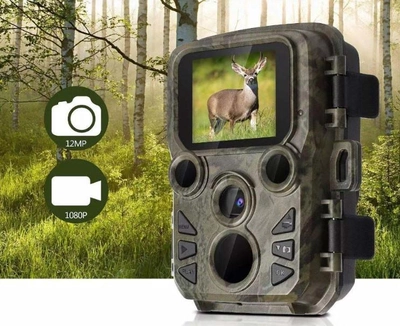 Фотопастка Suntek mini301 камера спостереження мисливська з екраном
