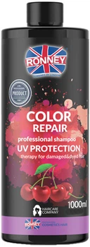 Шампунь Ronney Color Repair Cherry Защита цвета для окрашенных волос с UV фильтром 1000 мл (5060589155893)