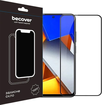 Захисне скло BeCover для Poco M4 Pro 4G Black (BC_708590)