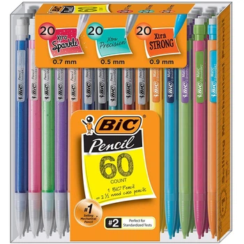 Набір механічних олівців BIC Mechanical Pencil Variety Pack,0.5mm/0.7mm/0.9mm (WX7TG026-BLK)