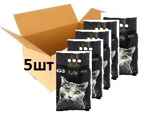 Наповнювач для котячого туалету FunCat TOFU з ароматом зеленого чаю, 5х5л