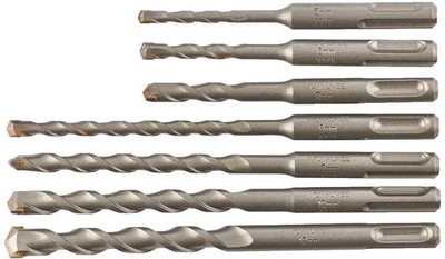 Набор буров Milwaukee SDS+ Contractor (5/6/8х110, 6/8/10/12х160) (7 шт.) (4932471244)