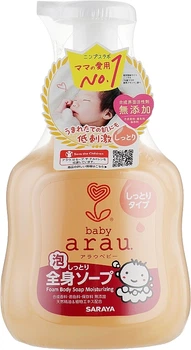 Дитячий гель-піна для купання зволожуючий - Arau Baby Full Body Soap 450ml (450ml) (932555-1186378-2)