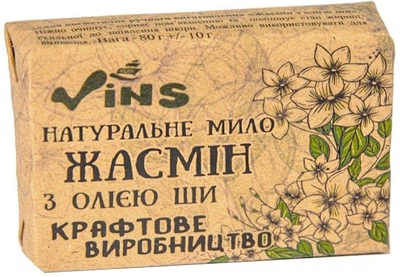 Мило натуральне "Жасминове з олією ши" Vins 80g (907744-827024-2)