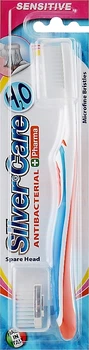 Зубна щітка Silver Care H2O Sensitive для чутливих зубів зі змінною головкою (8009315063788)