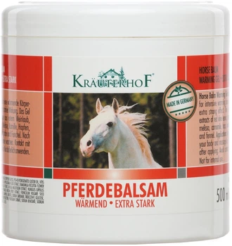 Гель для тела Лошадиный бальзам интенсивно согревающий Krauterhof Gel 500ml (250 мл,&nbsp;500 мл) (673485-590812-2)