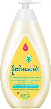 Пінка-шампунь "Проти макашки до п'ят" Johnson's® Baby 300ml (429749-512674-2)