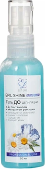 Гель до депиляции с Д-пантенолом и экстрактом ромашки Elit-Lab Professional Line Epil Shine 50ml (250 мл,&nbsp;500 мл,&nbsp;50 мл) (761703-732521-2)