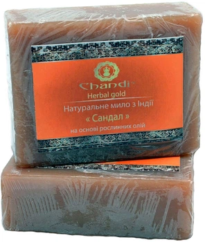 Натуральное мыло "Сандал" Chandi Herbal Gold 90g (442921-514369-2)