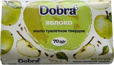 Туалетное мыло "Яблоко" Dobra 70g (901506-817455-2)