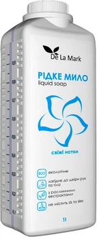 Рідке мило "Свіжі нотки" DeLaMark 1000ml (674499-776956-2)