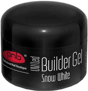 Моделирующий белоснежный белый гель PNB Builder Gel Snow White 5ml (674744-770849-2)