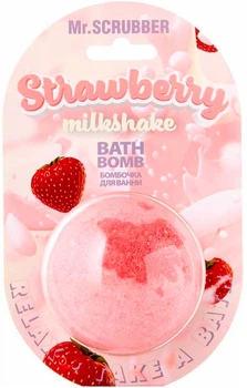 Бомбочка для ванны Mr.Scrubber Strawberry Milkshake 200g (913271-836834-2)