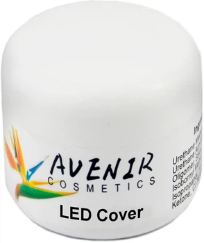 Гель для наращивания ногтей Avenir Cosmetics LED Cover 15ml (15 мл,&nbsp;50 мл) (895518-807321-2)