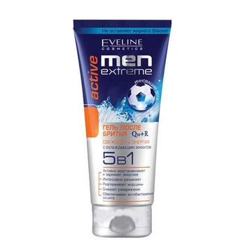 Гель после бритья 5 в 1 Eveline Cosmetics Men Extreme Q10+R Active 200ml (451134-515592-2)