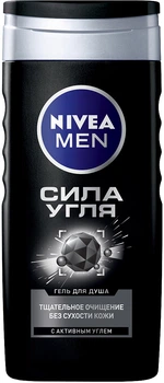 Гель для душу "Сила вугілля" Nivea Men Shower Gel 250ml (565046-527142-2)