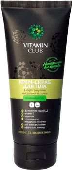 Крем-скраб для тіла з мікрогранулами мигдальної кісточки VitaminClub 200ml (200 мл) (848498-769400-2)