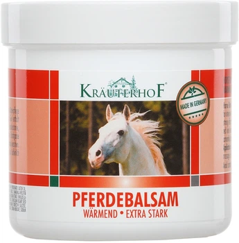 Гель для тела Лошадиный бальзам интенсивно согревающий Krauterhof Gel 250ml (250 мл,&nbsp;500 мл) (673485-590825-2)