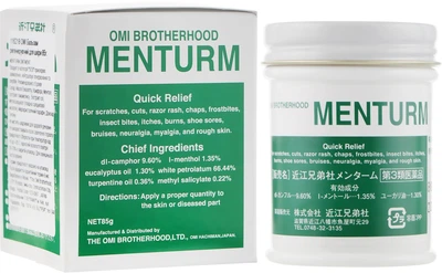 Бальзам регенерирующий для кожи Omi Brotherhood Menturm Balm 85g (651299-856880-2)