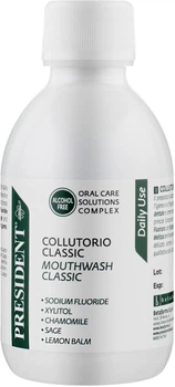 Ополіскувач для ротової порожнини PresiDENT Clinical Classic Daily Use 200ml (200 мл) (747777-849916-2)