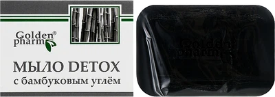 Мило з бамбуковим вугіллям - Голден-Фарм 70g (70g) (933728-1188216-2)