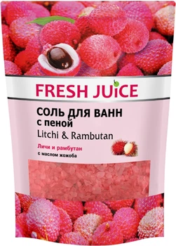 Соль для ванны "Личи и рамбутан" Fresh Juice Litchi & Rambutan 500g (701723-626746-2)