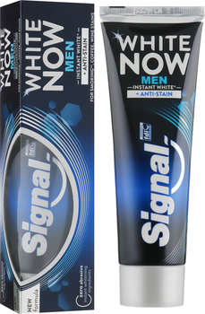 Зубная паста для мужчин с отбеливающим эффектом Signal White Now Men Super Pure 75ml (75 мл) (897526-916256-2)