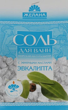 Сіль для ванн з ефірною олією "Евкаліпт" Желана 500g (656904-874411-2)
