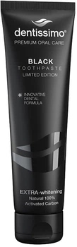 Зубна паста "Натуральне відбілювання" Dentissimo Extra Whitening Black 75ml (75 мл) (898525-812904-2)