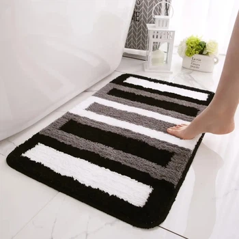 Коврик для ванной комнаты и душа Bathlux 40х60 антискользящий, мягкий, водопоглощающий 12679