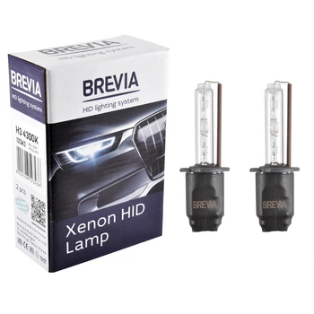 Ксеноновая лампа Brevia H3 4300K 85V 35W KET 2шт 12343