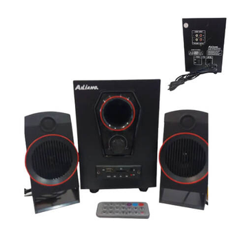 Акустическая система с сабвуфером и пультом ДУ Ailoang USBFM-073-DT USB/Bluetooth/FM-радио черная (lp-91695_1115)