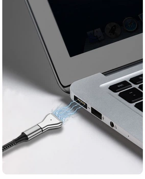 Адаптер переходник MagSafe2 to Type-C для зарядки Macbook Pro, Macbook Air (782061)