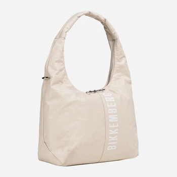 Torebka hobo damska Bikkembergs Star BKBA00108P Beżowa (8052579045175)