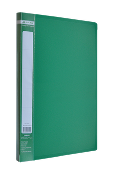 Папка А4 с боковым прижимом Buromax Jobmax зеленая (BM.3401-04)