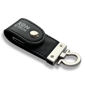 Флеш-накопитель XON FlashDrive X Leather 256GB USB 2.0 Black (FX2L256GB)
