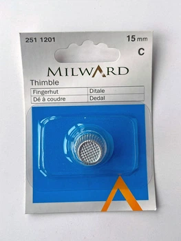 Наперсток 15мм блістер Milward (2511201)