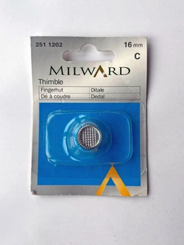 Наперсток 16мм блістер Milward (2511202)