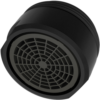 Аэратор RUBINETA Spider BK B M24x1 ЗР черный (636786B)