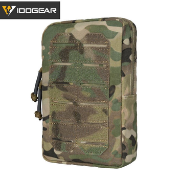 Вертикальная универсальная тактическая сумка MOLLE сумка для мелочей MC IDOGEAR BG3578 Премиум качество армии США