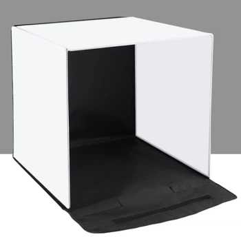 Фотобокс без подсветки Puluz PU5140 - 40 х 40 х 40 см + 5 фонов (бело-черный)