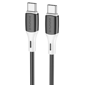 Дата кабель Borofone BX79 Type-C to Type-C 60W (1m) (Черный) (137498)
