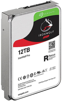 Dysk twardy Seagate IronWolf Pro 12 TB 7200 obr./min 256 MB ST12000NE0008 3,5" SATAIII